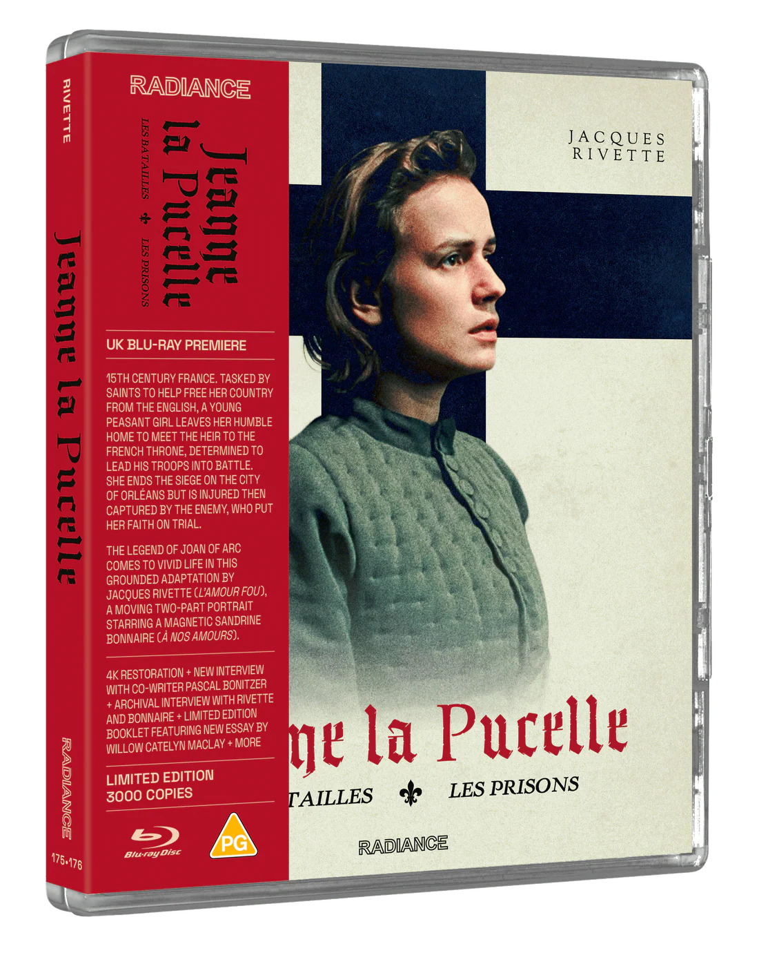 Jeanne la pucelle Limited Edition Blu-ray (Radiance Films/Region Free) [Preorder]