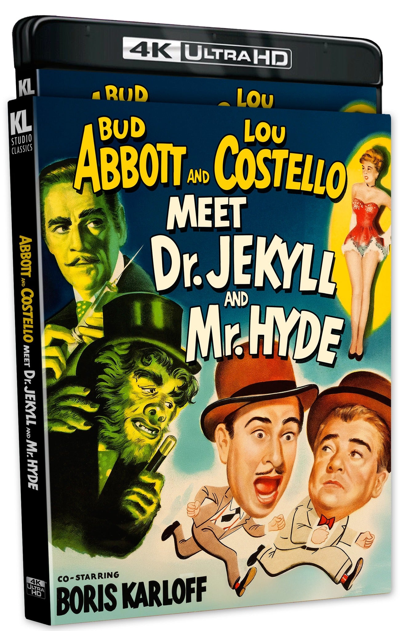 Abbott and Costello Meet Dr. Jekyll and Mr. Hyde 4K UHD with Slipcover (Kino Lorber) [Preorder]