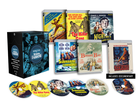 Directed By… John Farrow (1942 – 1953) Blu-ray HardBox (Imprint/Region Free)