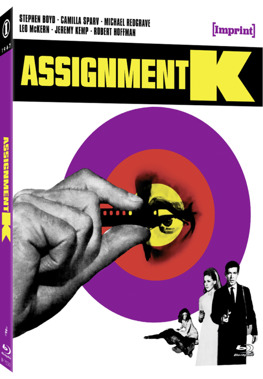 Assignment K (1968) Blu-ray with Slip (Imprint/Region Free)