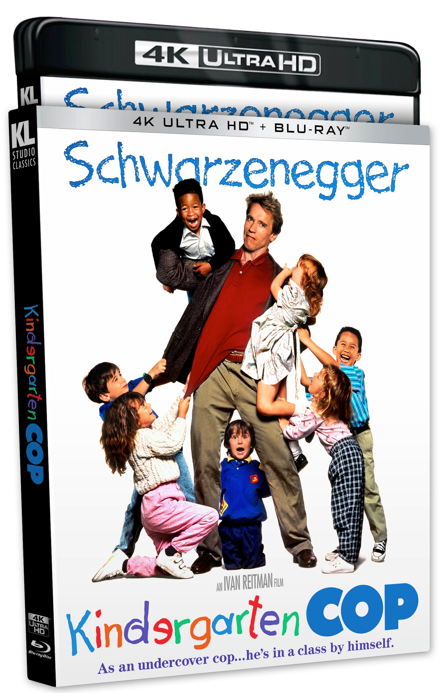 Kindergarten Cop 4K UHD + Blu-ray with Slipcover (Kino Lorber)
