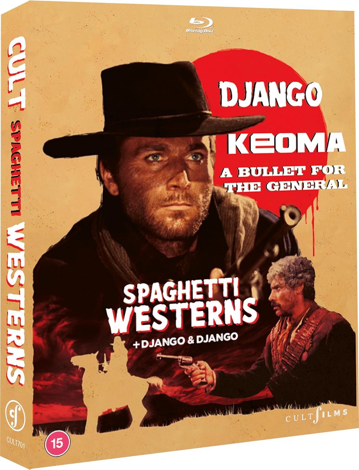 Cult Spaghetti Westerns Blu-ray with slipcase (Cult Films/Region free)