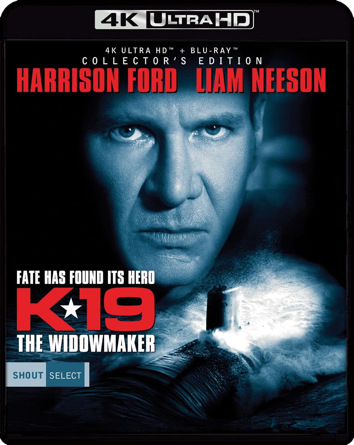 K-19: The Widowmaker 4K UHD + Blu-ray Collector's Edition with Slipcover (Shout Factory)