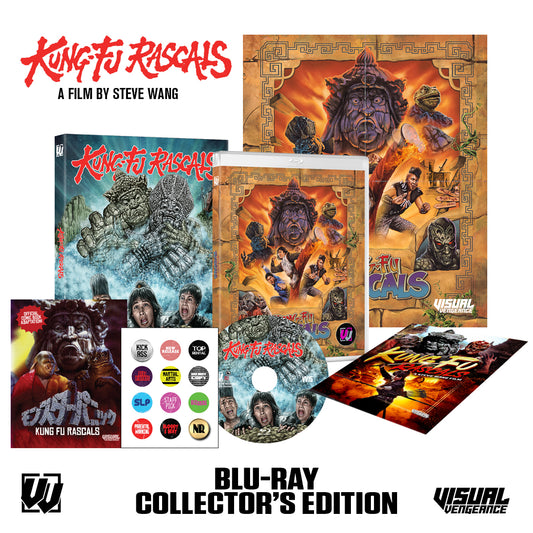 Kung Fu Rascals Blu-ray Visual Vengeance Collector's Edition with Slipcover