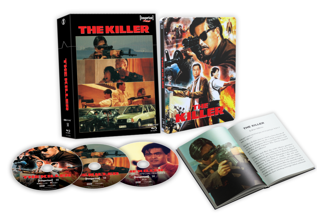 The Killer (1989) – 4K UHD + Blu-ray SteelBook + Hardcover Booklet in Limited Edition Hardbox (Imprint/Region Free) [Preorder]
