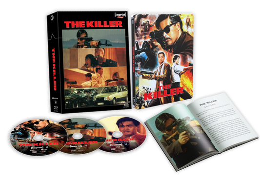 The Killer (1989) – 4K UHD + Blu-ray SteelBook + Hardcover Booklet in Limited Edition Hardbox (Imprint/Region Free) [Preorder]