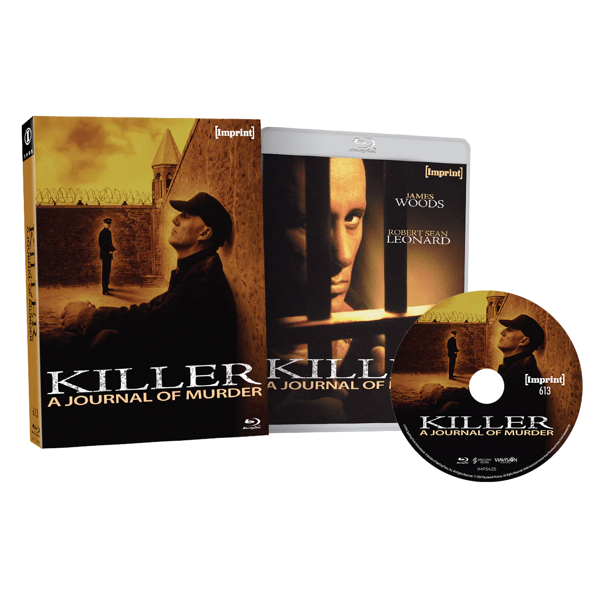 Killer: A Journal of Murder (1995) - Limited Edition Blu-ray with Slipcase (Imprint/Region Free) [Preorder]