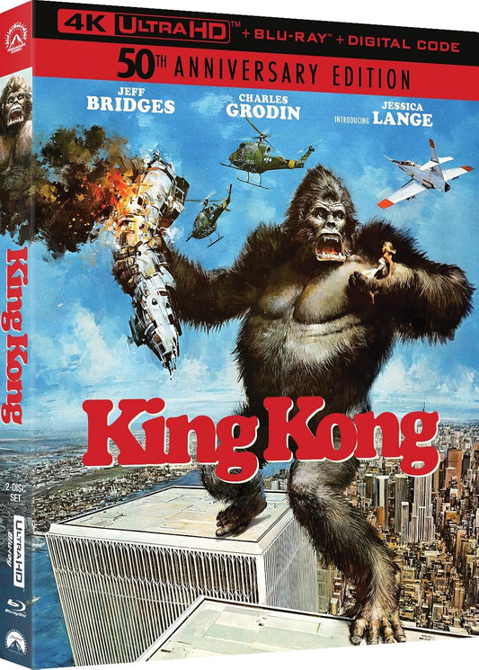 King Kong (1976) 4K UHD + Blu-ray with Slipcover (Paramount U.S.) [Preorder]