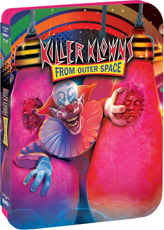 Killer Klowns From Outer Space Limited Edition Steelbook 4K Ultra HD + Blu-ray (Scream Factory)