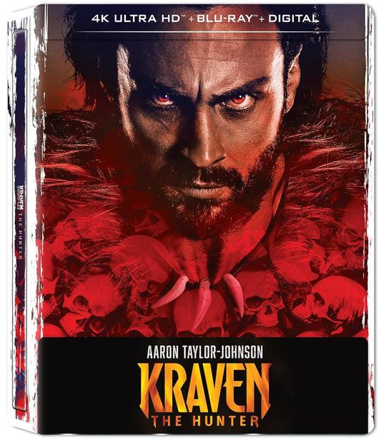 Kraven the Hunter 4K UHD + Blu-ray SteelBook (Sony U.S.)