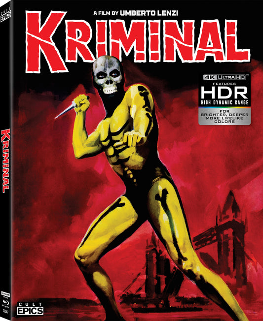 Kriminal 4K UHD + Blu-ray with Slip (Cult Epics) [Preorder]
