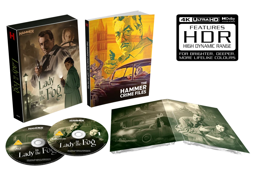Lady In The Fog Limited Collectors Edition 4K Ultra HD + Blu-Ray (Hammer Films/Region Free) [Preorder]