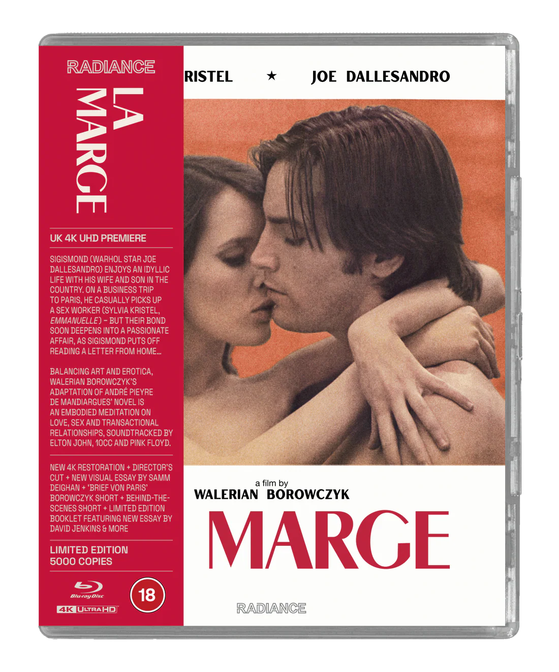 La marge 4K UHD + Blu-ray Limited Edition (Radiance Films/Region Free/B) [Preorder]