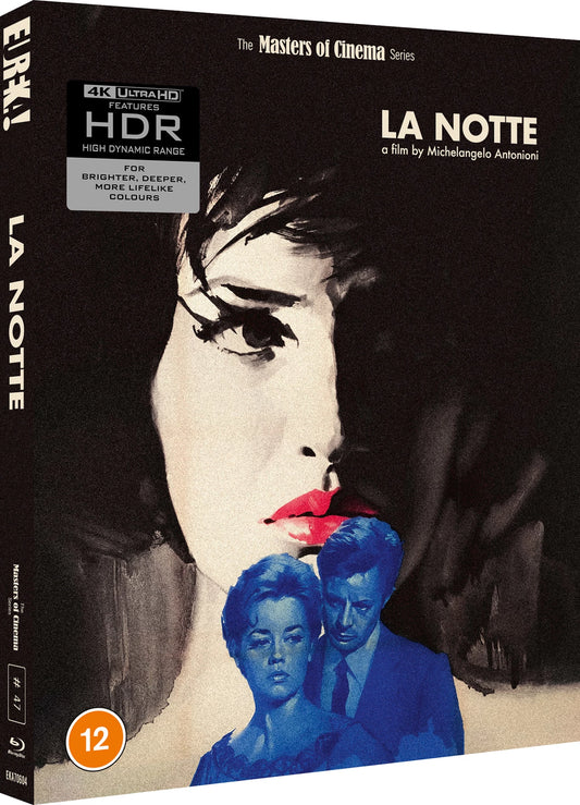 La Notte Limited Edition 4K UHD with Slipcover + Booklet (Eureka UK/Region Free) [Preorder]