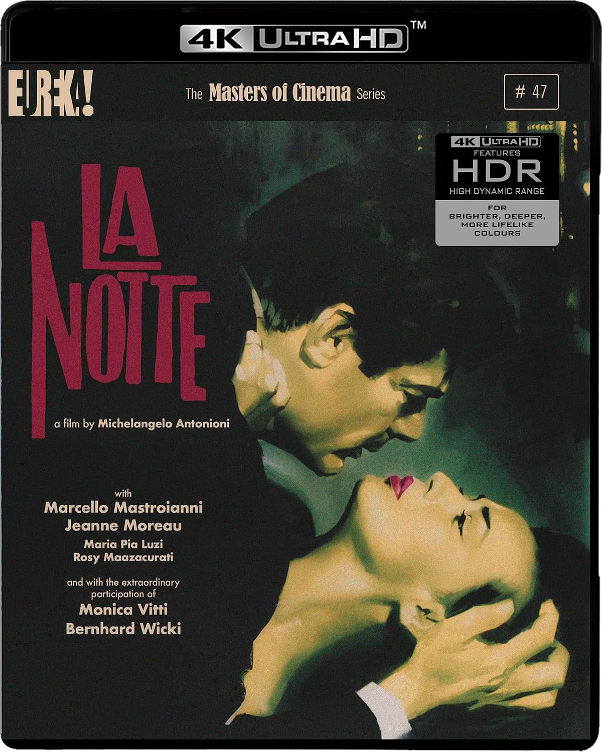 La Notte 4K UHD (Eureka Entertainment/Region Free)