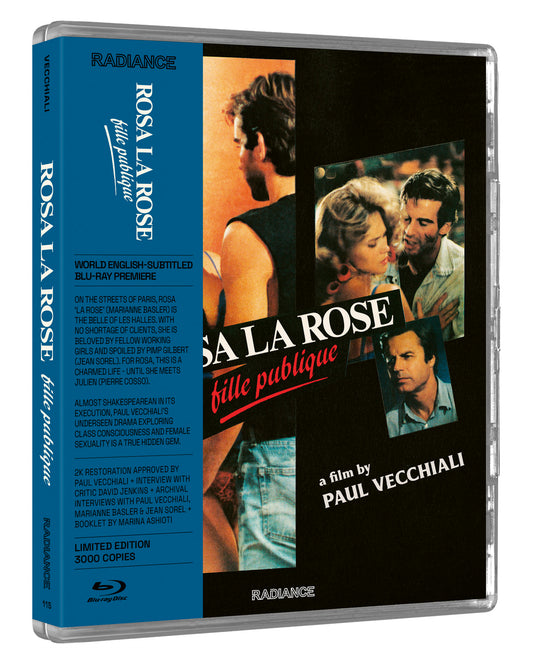 Rosa La Rose, Fille Publique Blu-ray Limited Edition (Radiance Films U.S.)