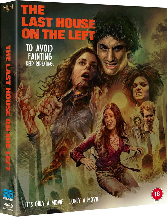 Last House On The Left (1972) Blu-Ray with Slipcover (88 Films/Region B) [Preorder]