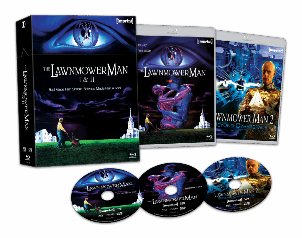 The Lawnmower Man I & II (1991 / 1996) – Blu-ray Limited Edition Hardbox (Imprint/Region Free) [Preorder]