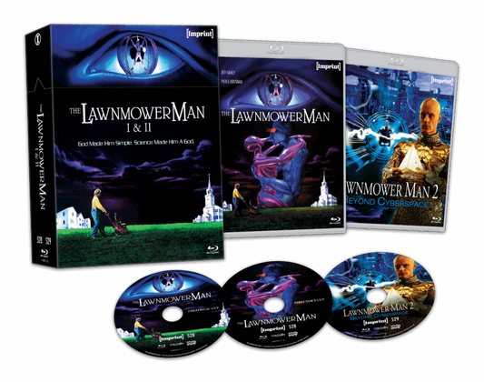 The Lawnmower Man I & II (1991 / 1996) – Blu-ray Limited Edition Hardbox (Imprint/Region Free) [Preorder]