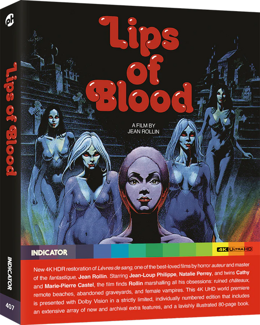 Lips of Blood (1975) 4K UHD Limited Edition with Slipcase (Powerhouse Films U.S.)
