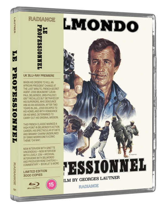 Le professionnel Limited Edition Blu-ray (Radiance Films/Region B) [Preorder]