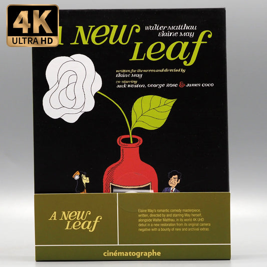A New Leaf 4K UHD + Blu-ray with Limited Edition J-card MediaBook Slipcase (Cinématographe)