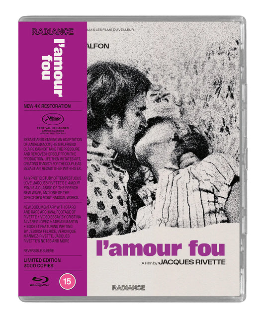 L'amour fou Blu-ray Limited Edition (Radiance UK/Region B)