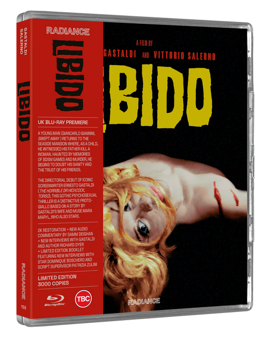 Libido Limited Edition Blu-ray (Radiance Films UK/Region B) [Preorder]