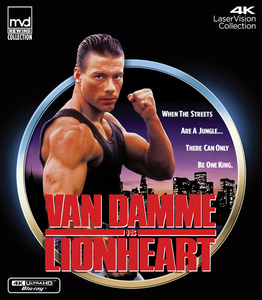 Lionheart: Extended Cut 4K UHD + Blu-ray with Slipcover (MVD) [Preorder]