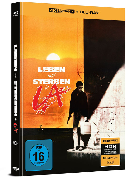 To Live and Die in L.A. 4K UHD + Blu-ray MediaBook (Capelight/Region Free) LIMIT 1 PER CUSTOMER [German Import]