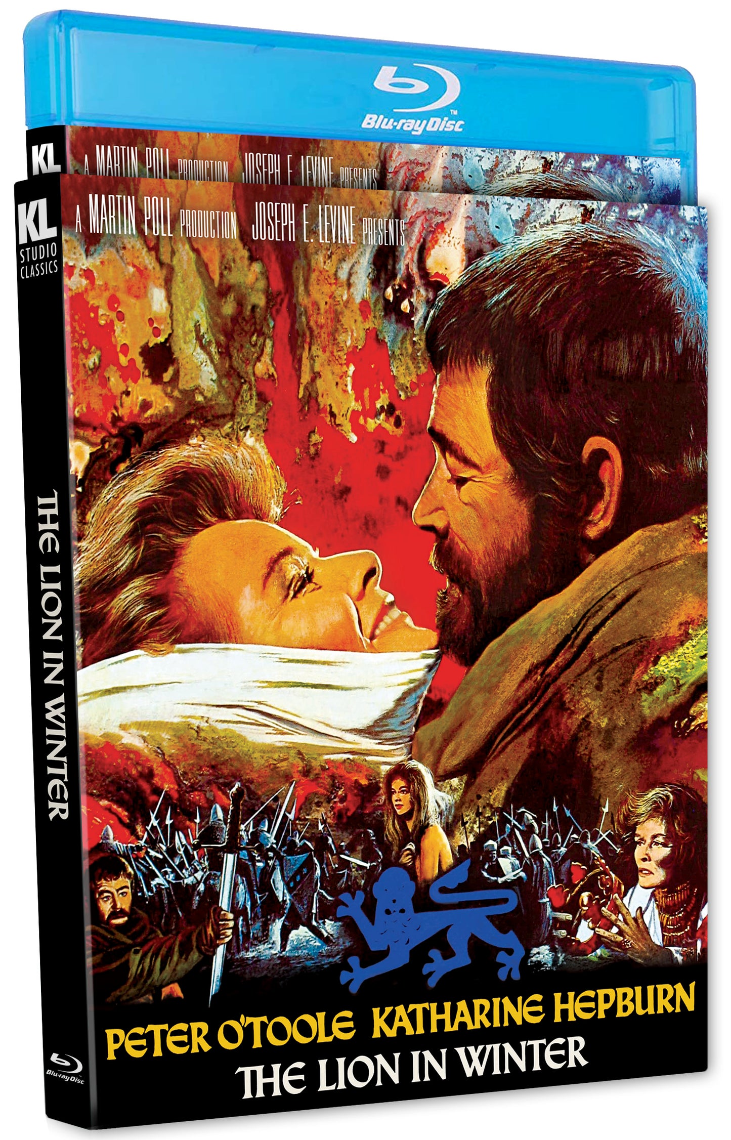 The Lion in Winter Blu-ray Special Edition with Slipcover (Kino Lorber)