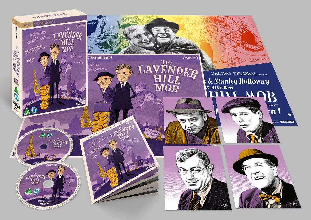 The Lavender Hill Mob Col. Ed.  4K Ultra HD + BD (StudioCanal UK/Region Free/B)