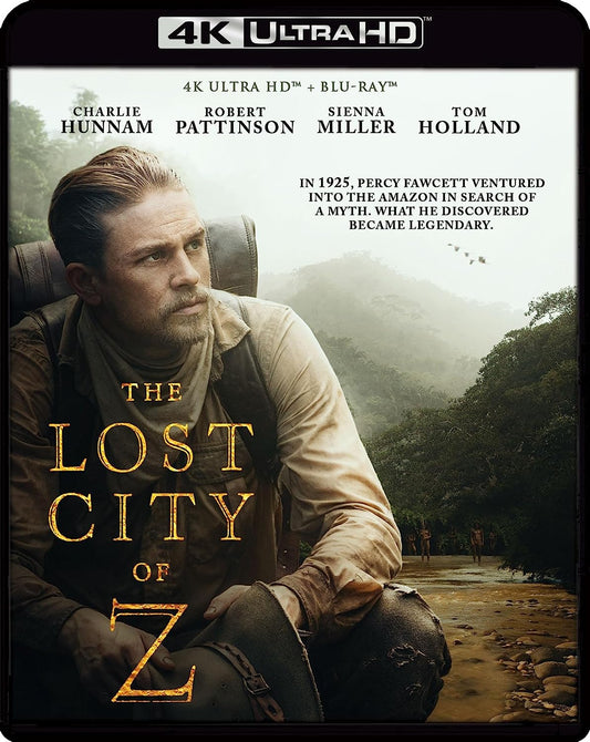 The Lost City of Z 4K UHD + Blu-ray (Shout Factory)