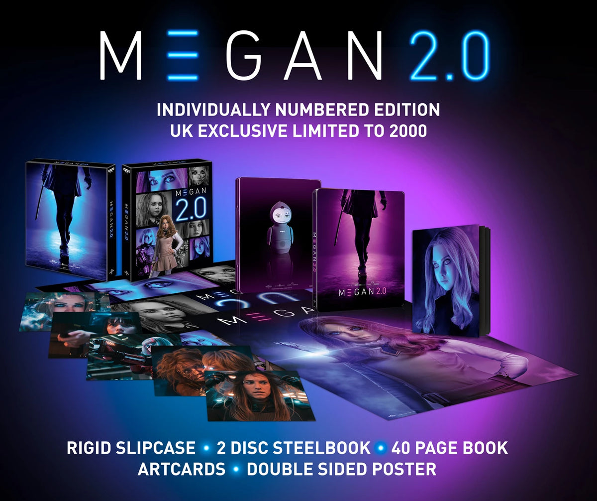 M3GAN 2.0 Limited Collector's Edition with SteelBook (Universal/Region Free)