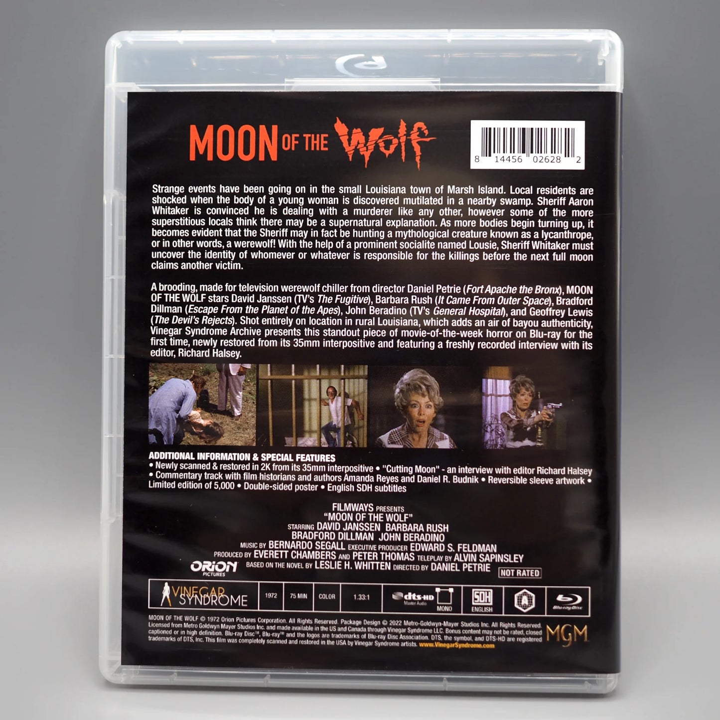 Moon of the Wolf Blu-ray with Limited Edition Slipcase (Vinegar Syndrome Archive)