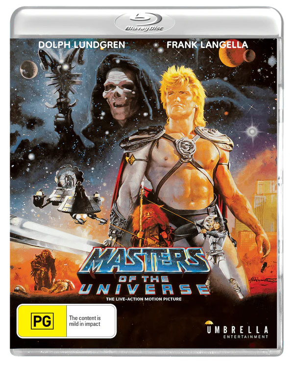 Masters of the Universe (1987) Blu-ray with Slipcover (Umbrella/Region Free) [Preorder]