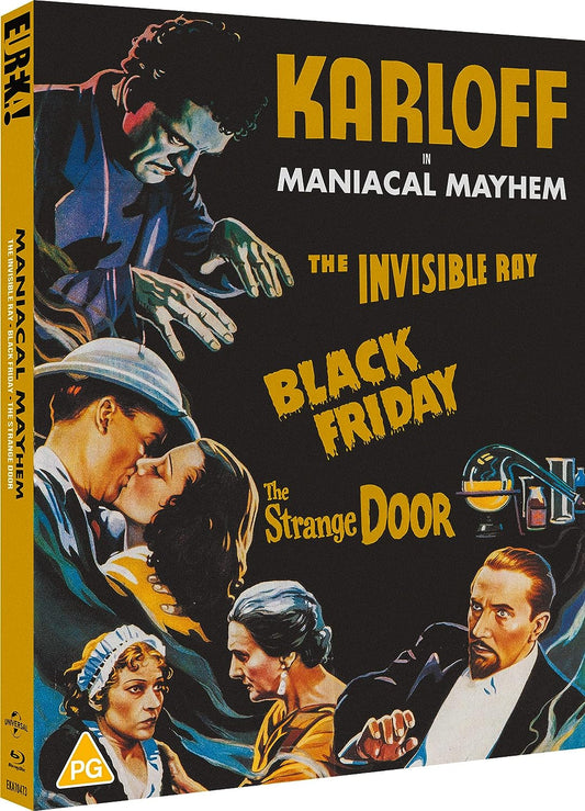 Maniacal Mayhem Limited Edition Blu-ray with Slipcover (Eureka/Region B)