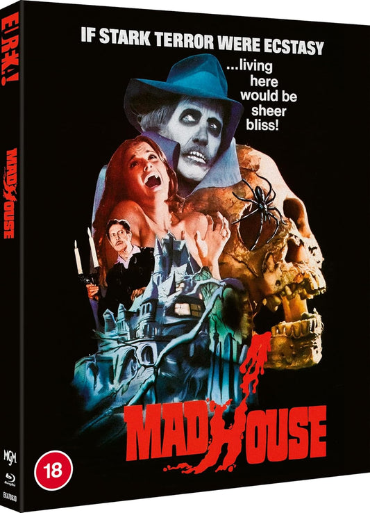Madhouse (1974) Limited Edition Blu-Ray with Slipcover + Booklet (Eureka Entertainment/Region B) [Preorder]
