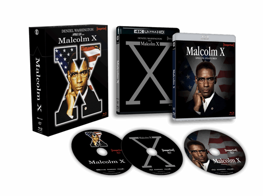 Malcolm X (1992) – 4K UHD + Blu-ray Limited Edition Hardbox (Imprint/Region Free) [Preorder]
