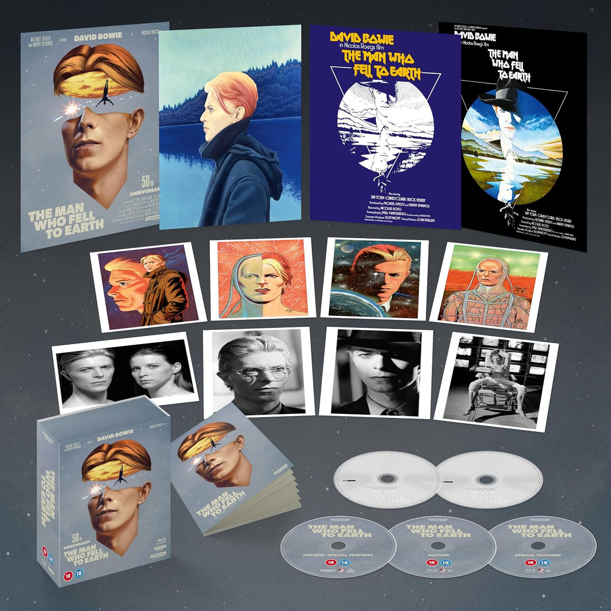 The Man Who Fell To Earth Limited Collectors Edition 4K UHD + Blu-ray (StudioCanal/Region Free/B) [Preorder]