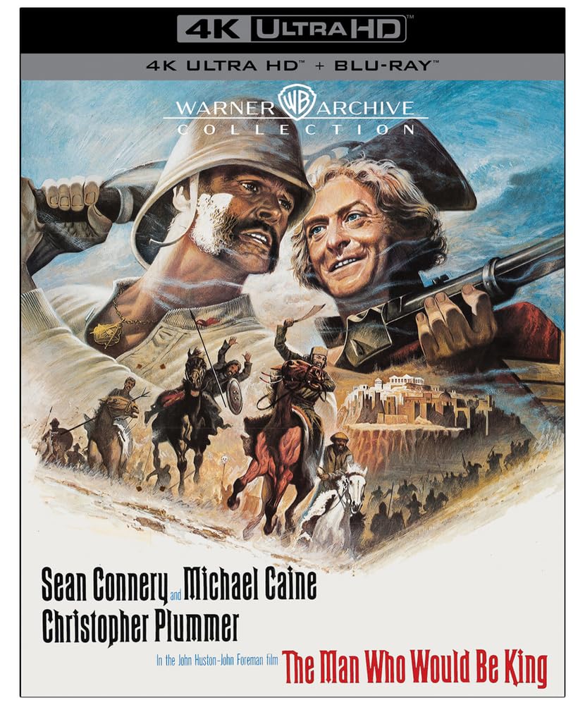The Man Who Would Be King 4K UHD + Blu-ray (Warner Archive Collection) [Preorder]