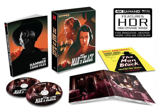 The Man in Black 4K UHD + Blu-ray Limited Collector's Edition (Hammer Films/Region Free) [Preorder]