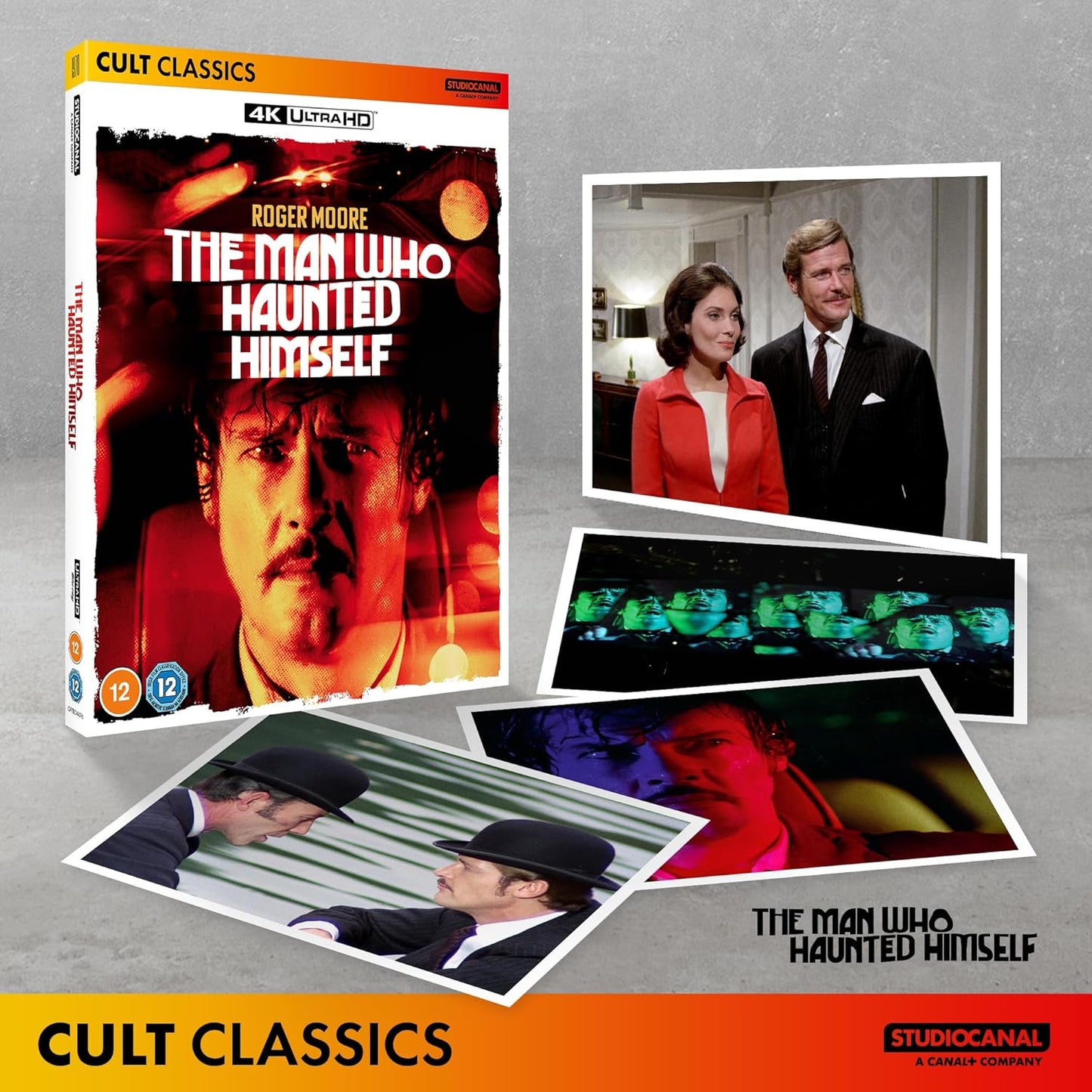 The Man Who Haunted Himself 4K Ultra HD with Slipcover + Art Cards (StudioCanal/Region Free)