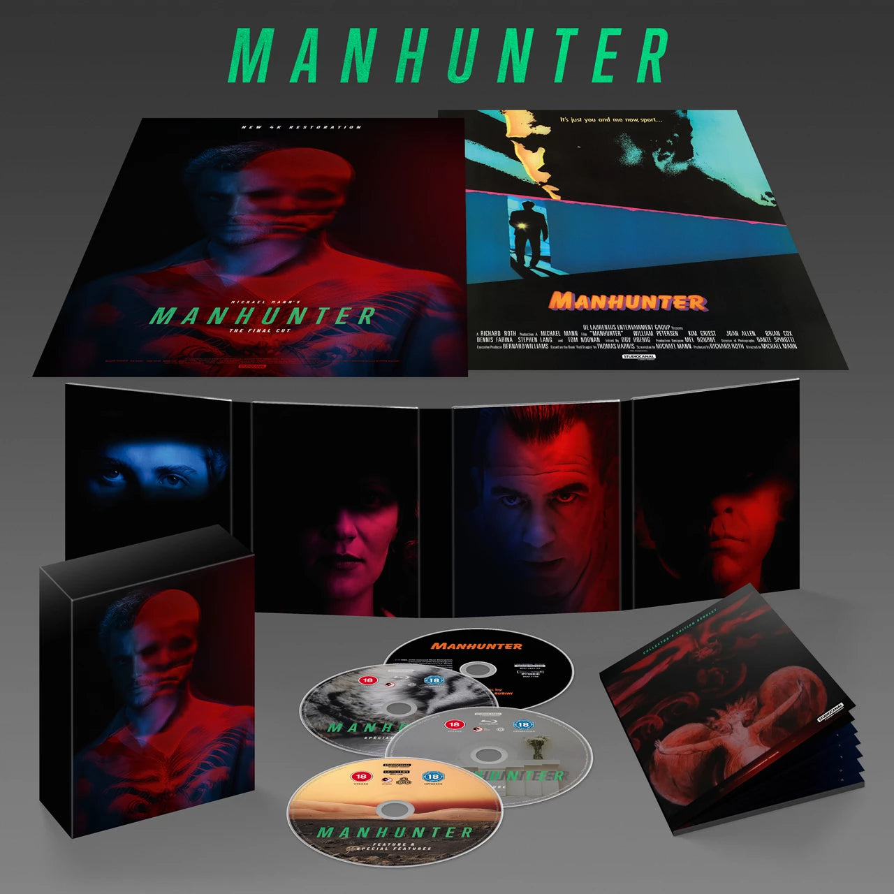 Manhunter: The Final Cut 4K Ultra HD Collector's Edition (StudioCanal/Region Free/B) [Preorder]