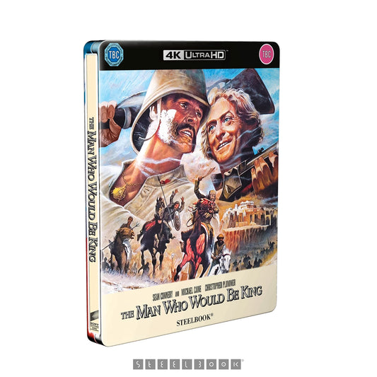 The Man Who Would Be King Limited Edition Steelbook 4K UHD (Sony/Region Free) [Preorder]  LIMIT 1 PER CUSTOMER