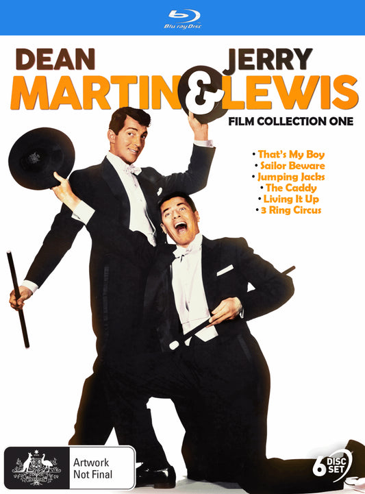 Martin and Lewis: Film Collection One (1951 – 1954) – Special Edition Blu-ray with Slipcase (ViaVision/Region Free)