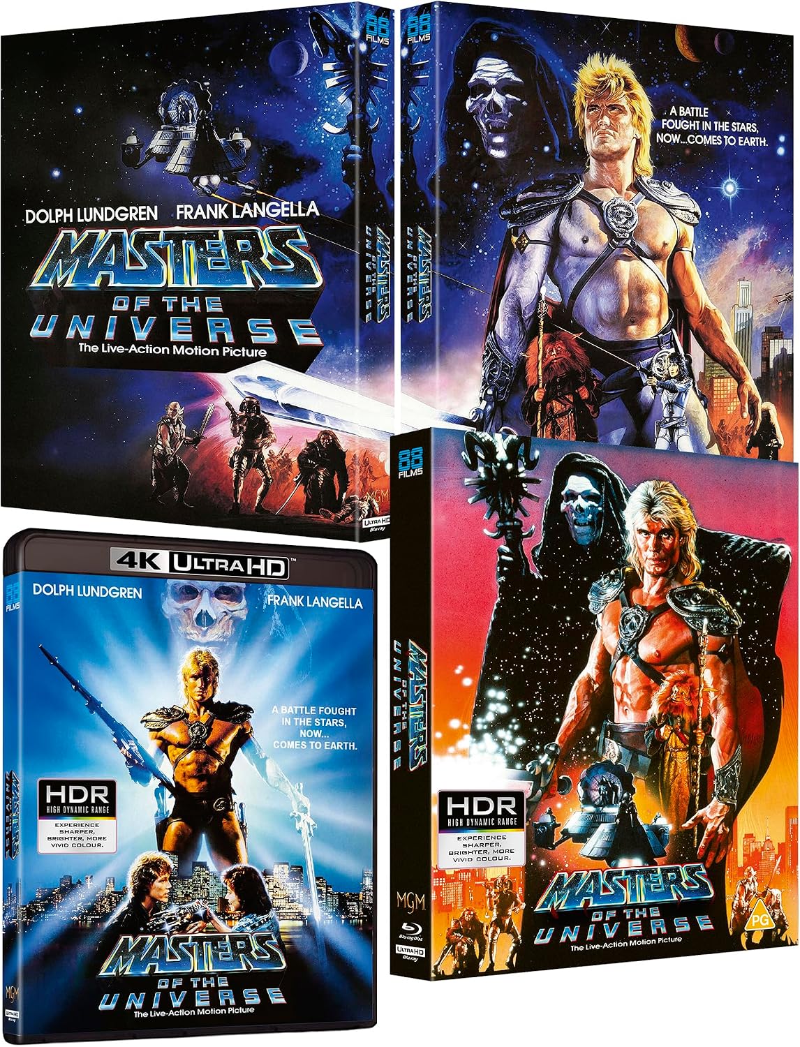 Masters Of The Universe 4K Ultra HD + Blu-Ray with Limited Edition Slipcover (88 Films/Region Free/B) [Preorder]