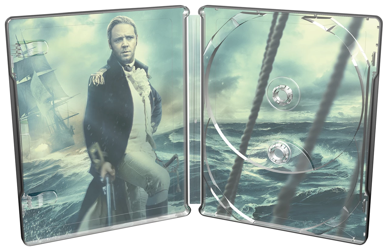 Master and Commander 4K UHD + Blu-ray SteelBook (20th Century Studios/Region Free) UK Import [Preorder] LIMIT 1 PER CUSTOMER