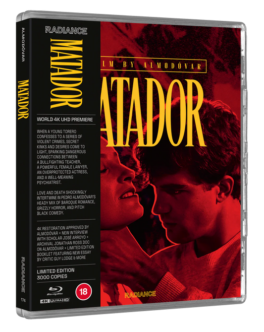 Matador 4K UHD + Blu-ray Limited Edition (Radiance Films UK/Region Free) [Preorder]