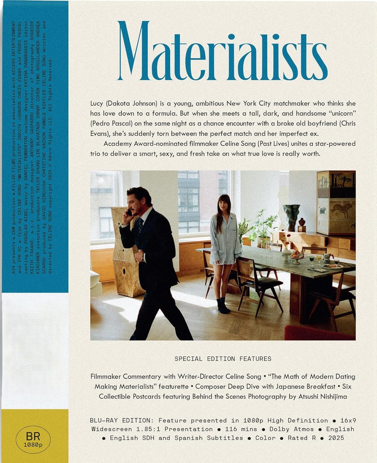 Materialists Blu-ray DigiBook (A24)
